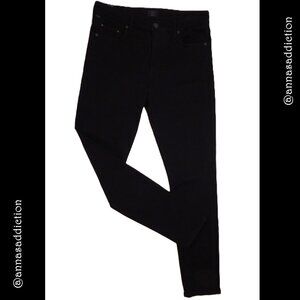 Citizens of Humanity Black Jeans 31 Rocket Mid Rise Skinny $198 Made in USA